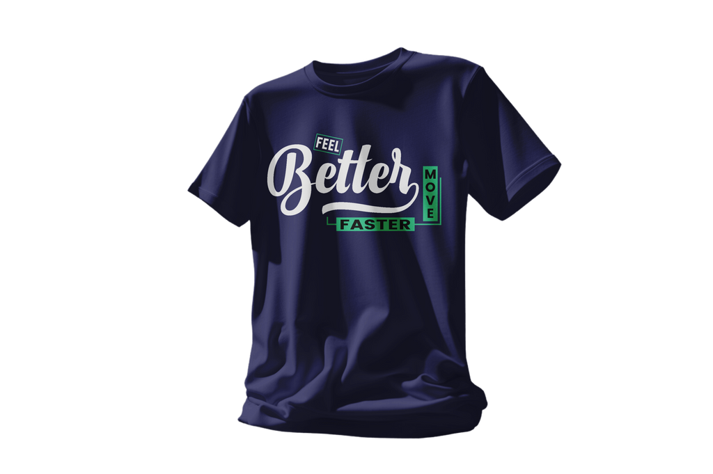 Feel better move faster- Oversize Tee
