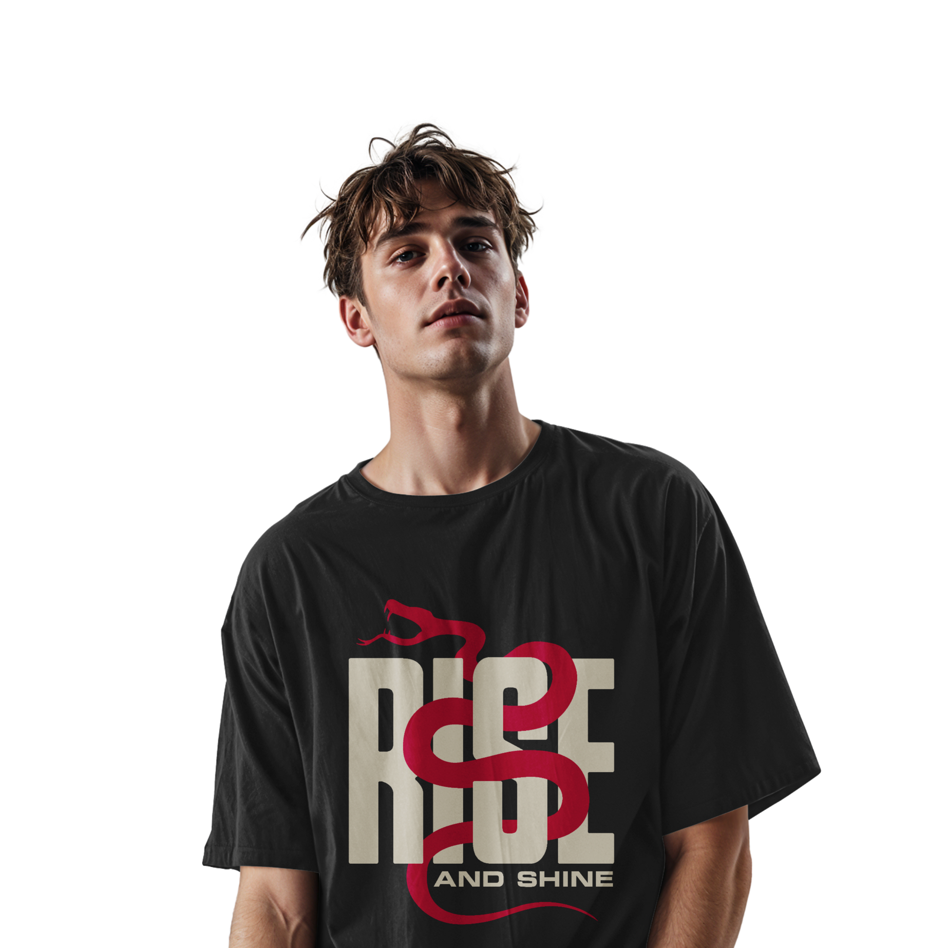 Rise & Shine- Oversize Tee