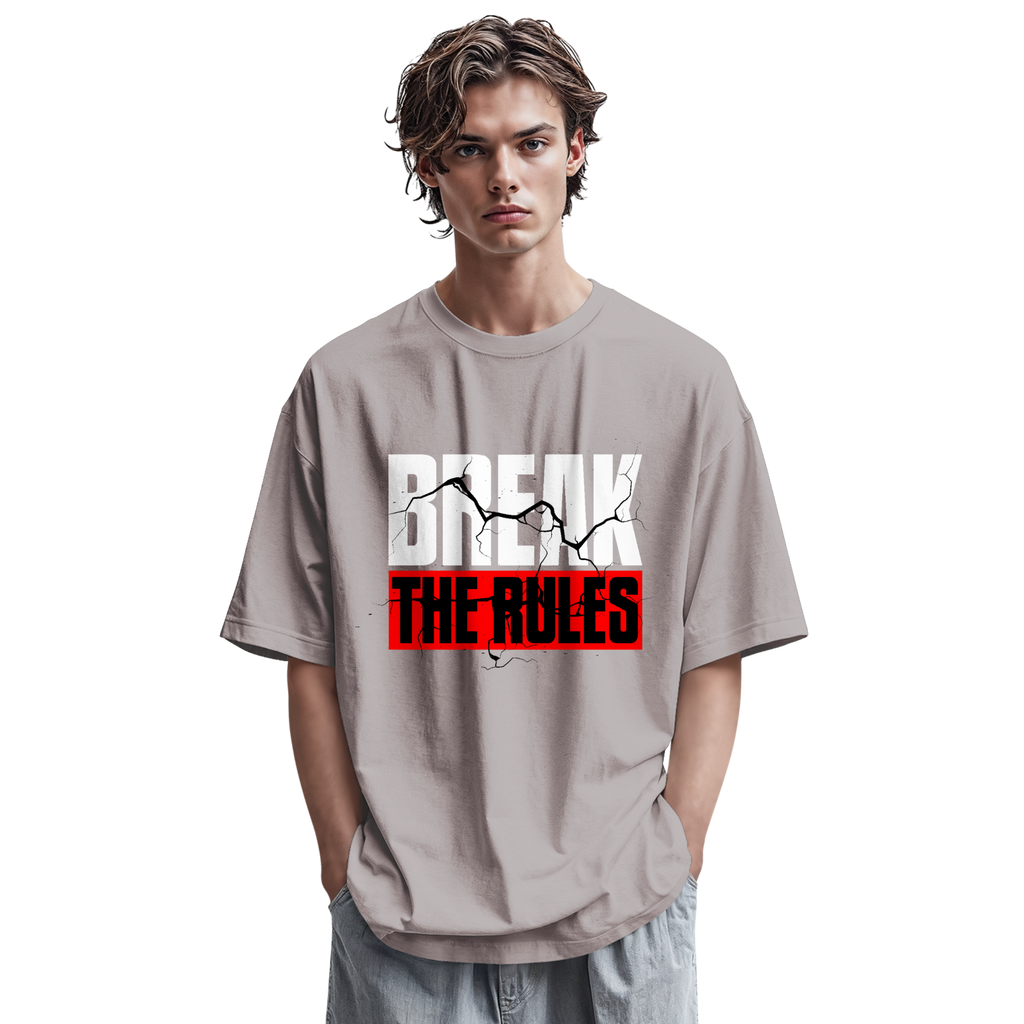 Break the rules Oversize Tee