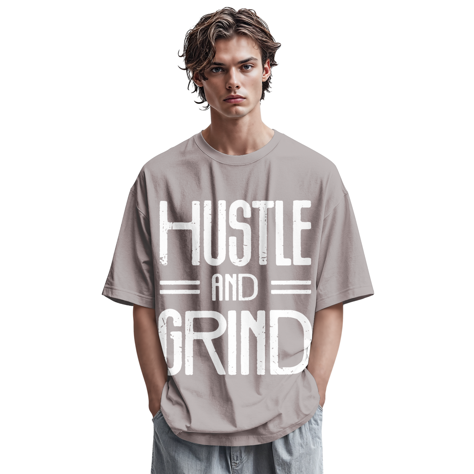 Hustle & Grind Oversize Tee