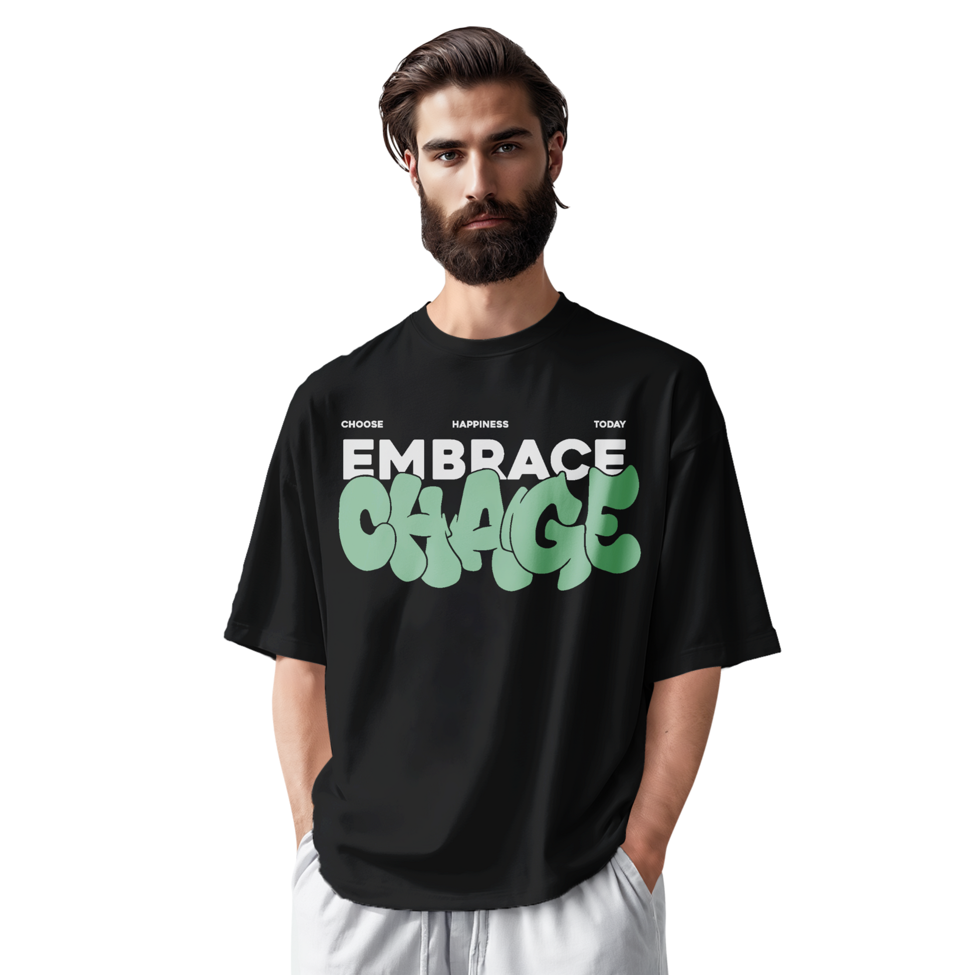 Embrace change Oversize Tee