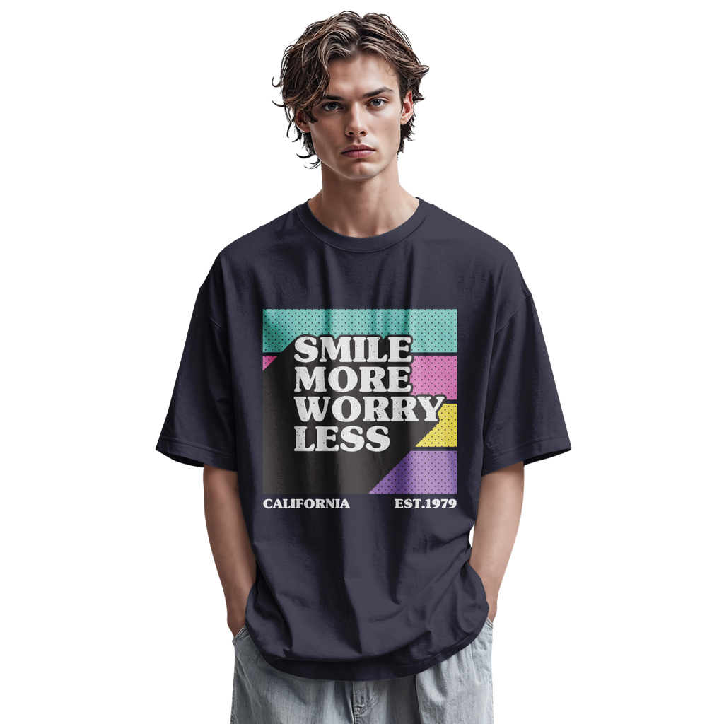 Smile more Oversize Tee