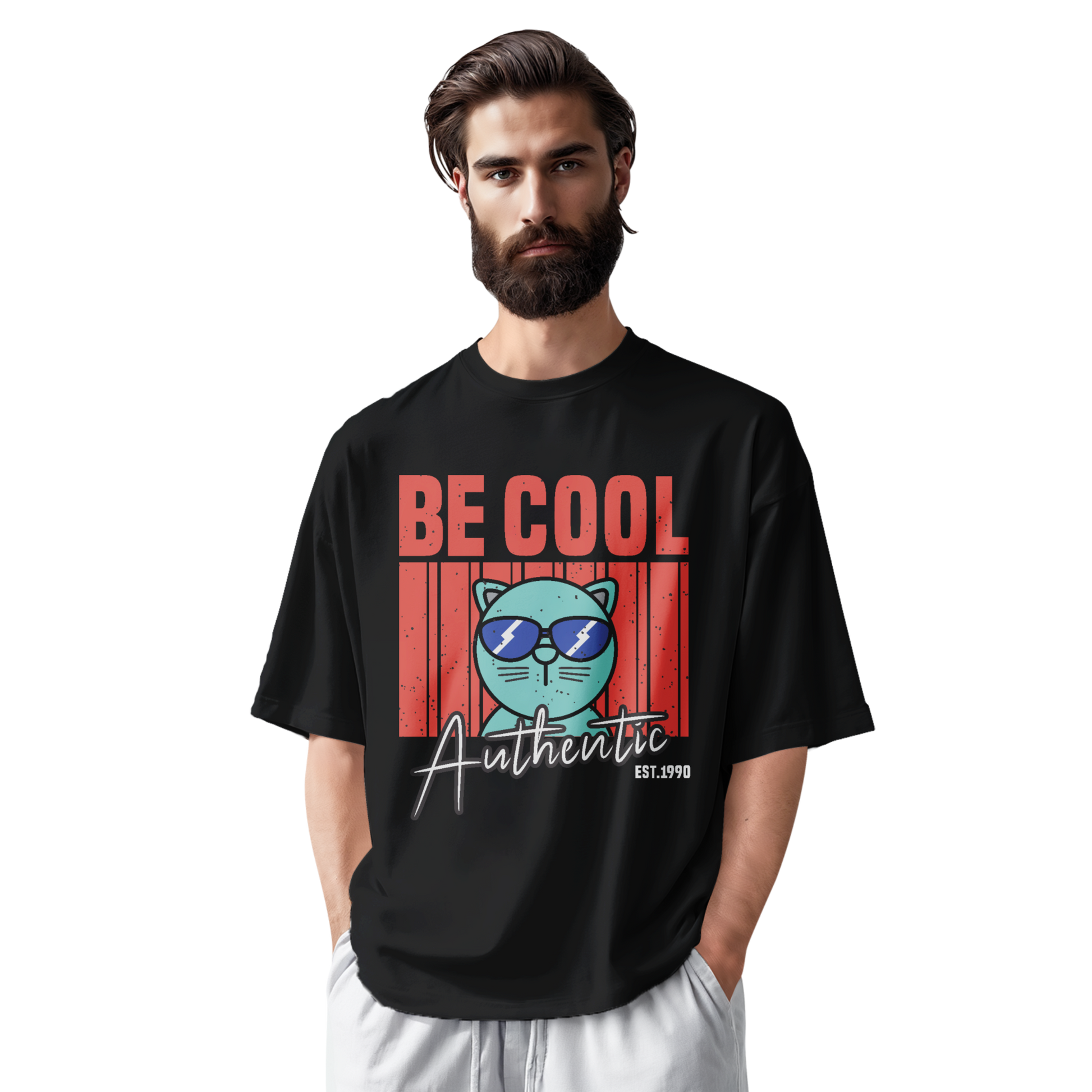 Be Cool- Oversize Tee