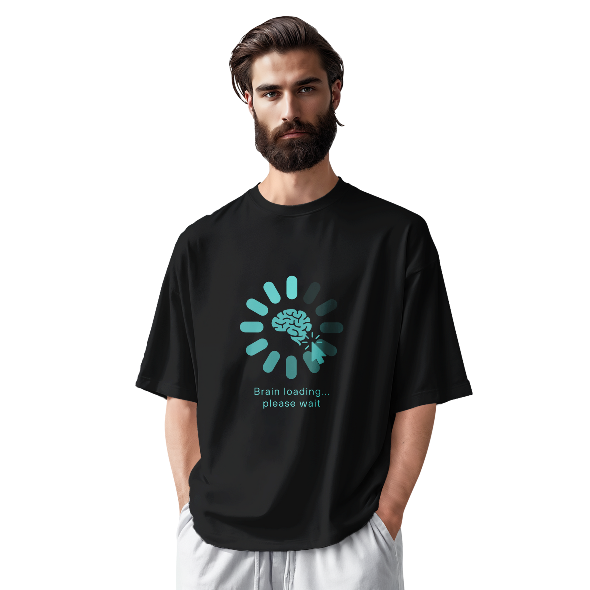 Brain loading Oversize Tee