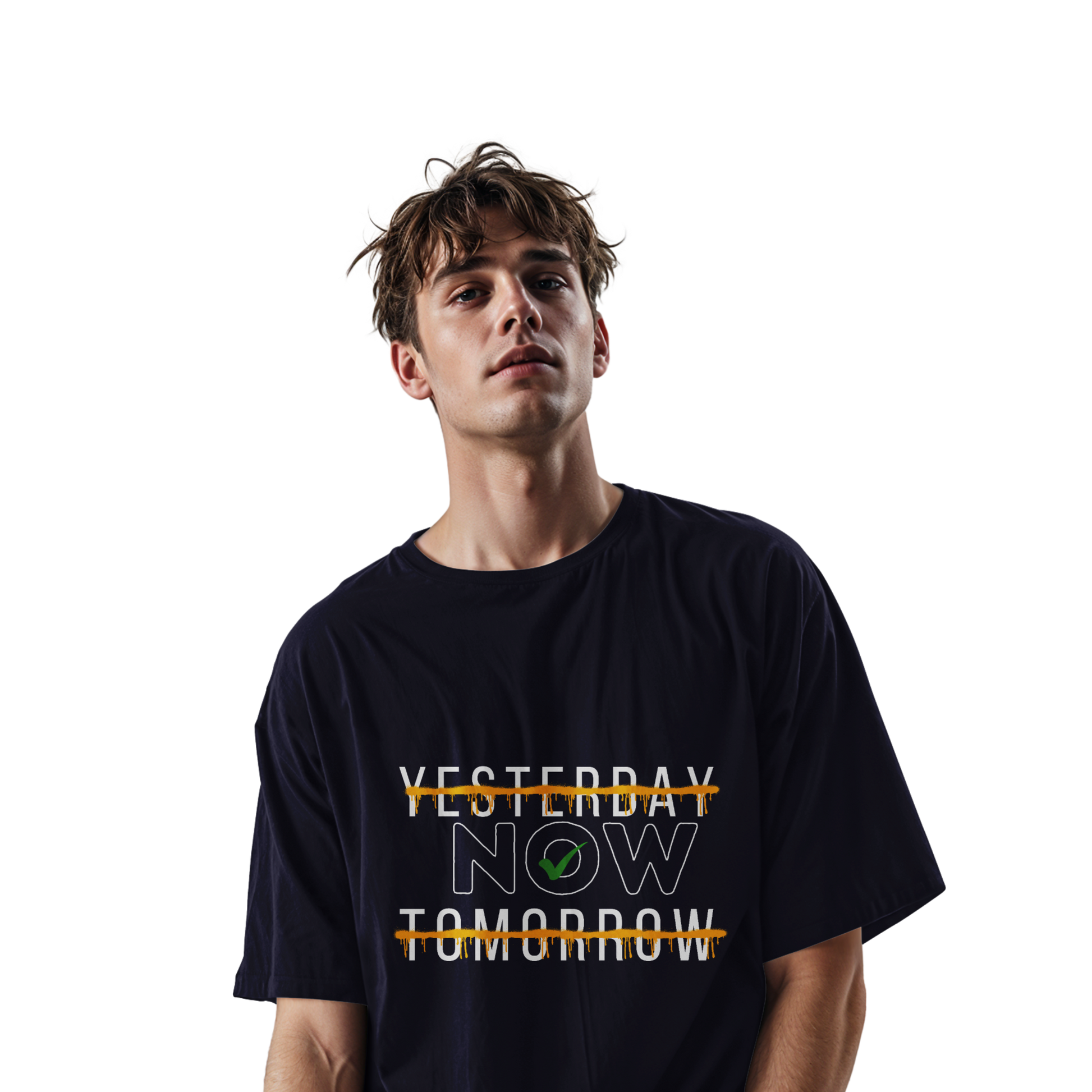 Yesterday Now Tommorrow- Oversize Tee