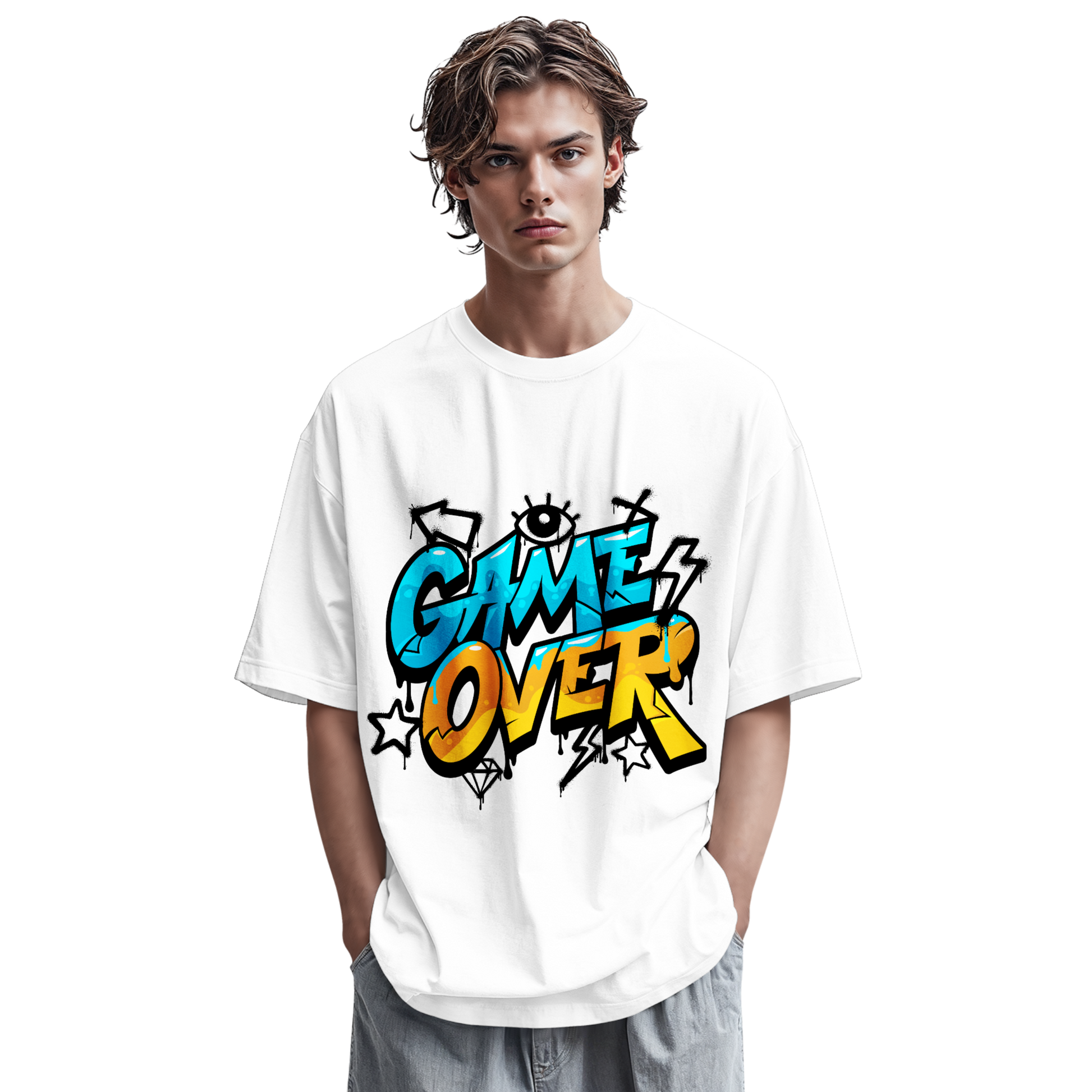 Game over- Oversize Tee
