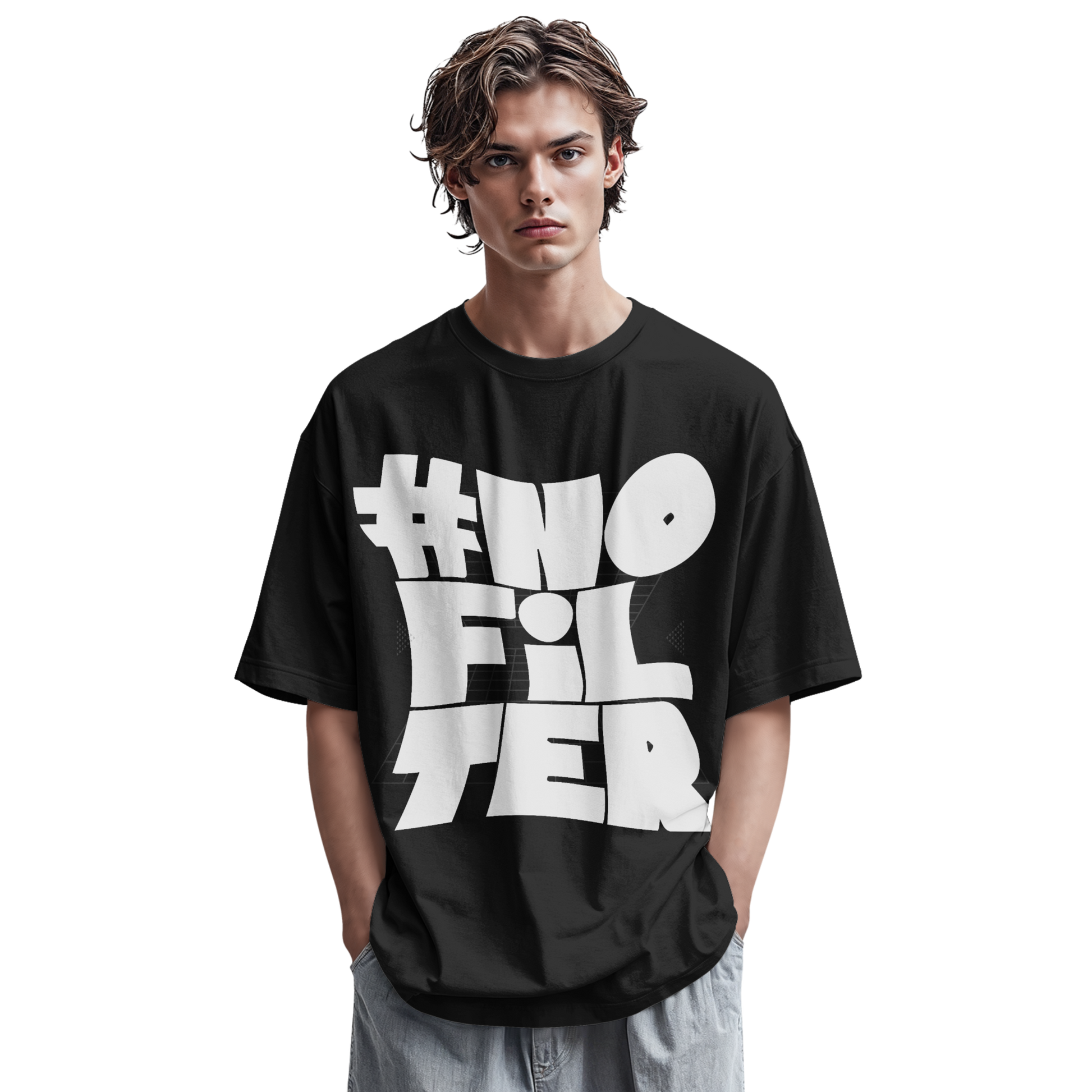 No Filter-  Oversize Tee