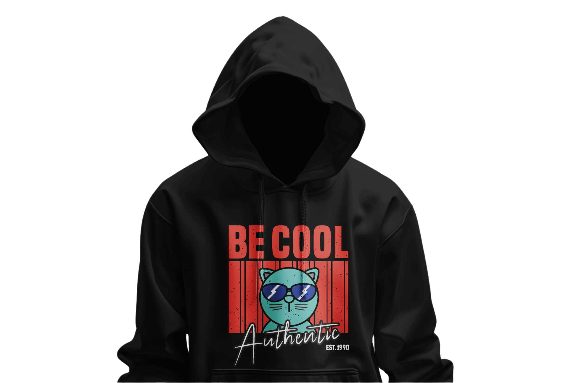 Be Cool Authentic- Oversized Hoodie