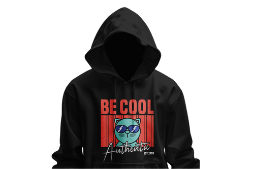Be Cool Authentic- Oversized Hoodie