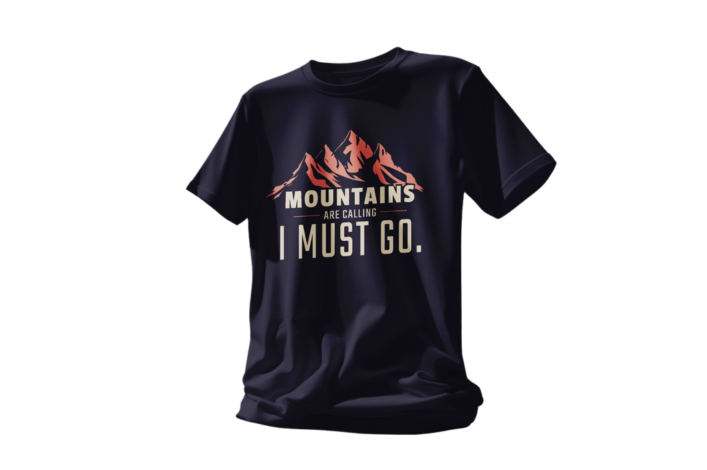 Mountains are calling- Basic Tee